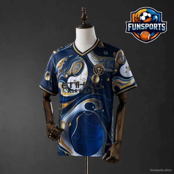 Manchester City 2025-26 Fan Version Football Shirt – AAA Grade Replica