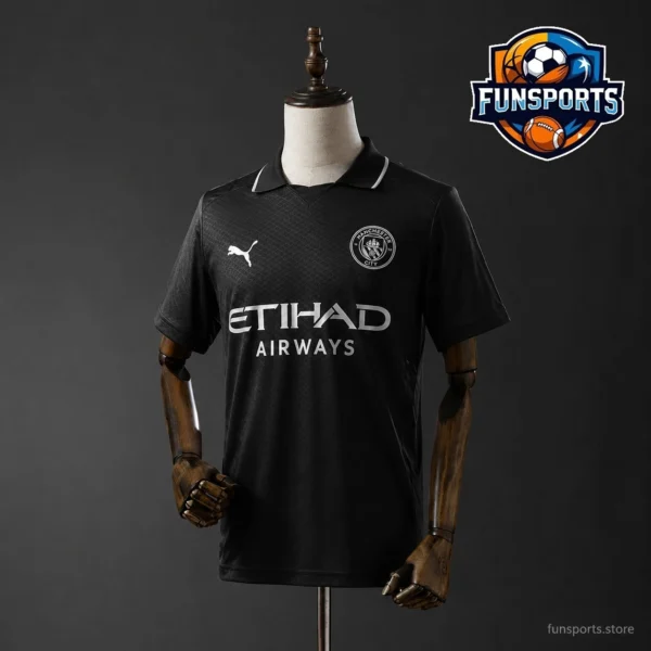 2025-26 Manchester City Fourth Jersey 180gsm Football Jersey S-5XL