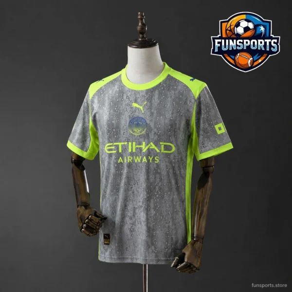 2025-26 Manchester City Green Training Jersey Replica – Fan-Grade Quality