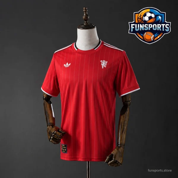 2025-26 Manchester United Red Retro Edition AAA Grade Replica Jersey