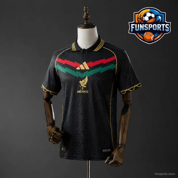 2026 World Cup Mexico Black Special Edition Fan Version Football Shirt