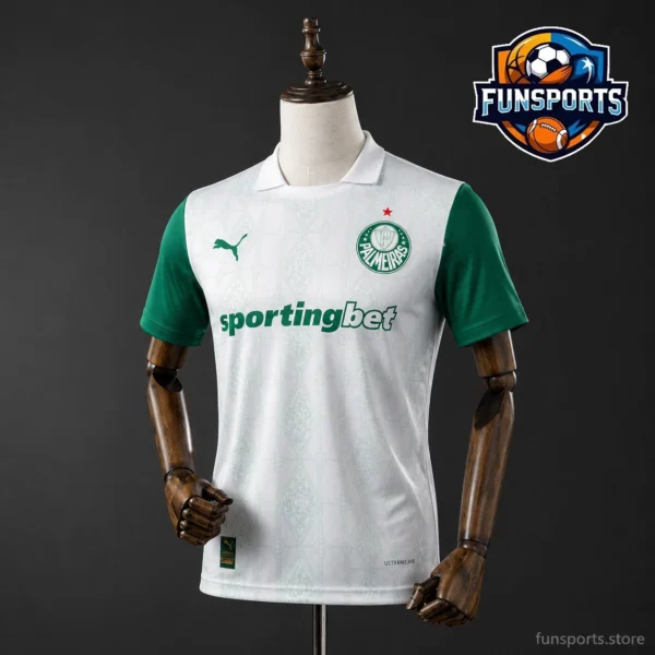2025-26 Palmeiras Away Fan Version Football Shirt – Premium Quality