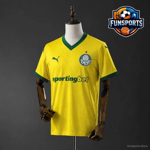 2025-26 Palmeiras Third Kit: A Fan's Story in Polyester Moisture-Wicking Jersey