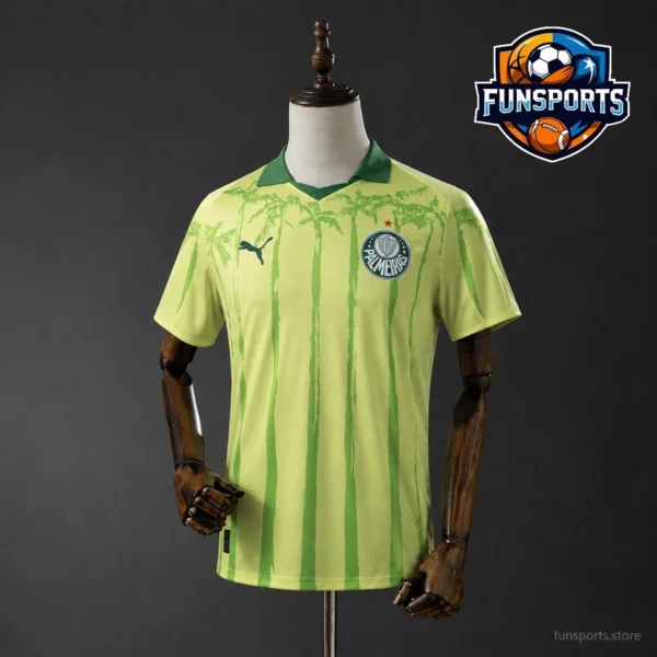 2025-26 Palmeiras Yellow Training Jersey Replica – High Quality Replica Football Kit
