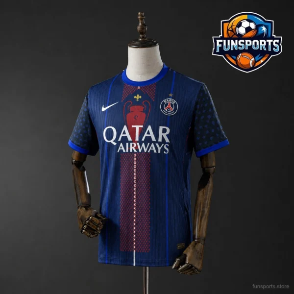 2025-26 PSG Champions League Edition Heat Pressed Jersey – Fan Replica