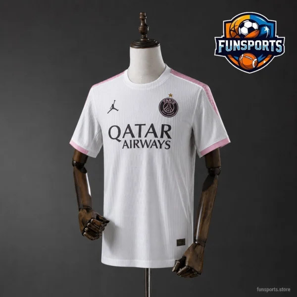 PSG 2025-26 Training White Jersey – A Matchday Fan Jersey