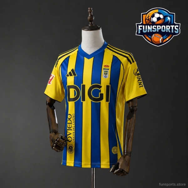 Real Oviedo 2025-26 Away: High Quality Replica Football Kit for Fans