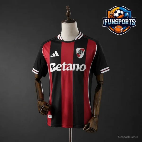 River Plate 2025-26 Away Jersey vs Classic Edition: Training Jersey Replica