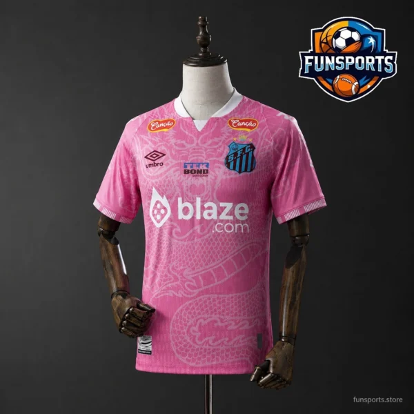 Santos Pink Design 5-a-side Football Jersey 2025-26