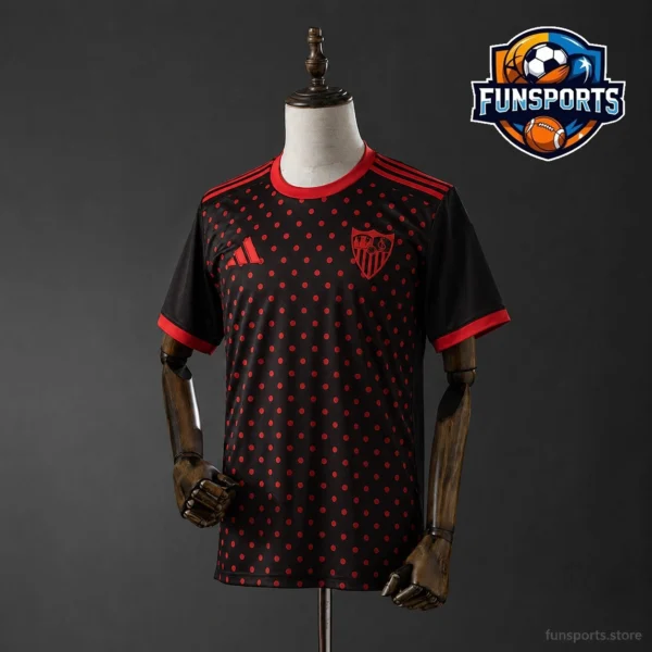 2025-26 Sevilla Training Kit – Fan Version Football Shirt for True Supporters