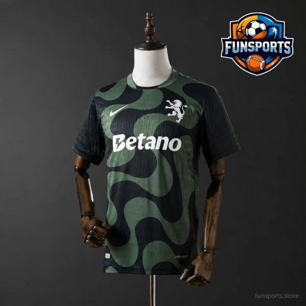 Sporting CP 2025-26 Away Kit: The Fan Version Football Shirt That Turns Heads