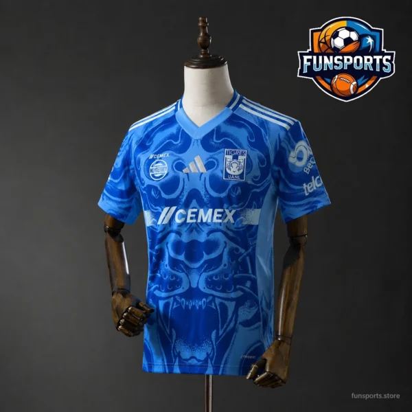 Tigres UANL 2025-26 Away Weekend League Football Kit