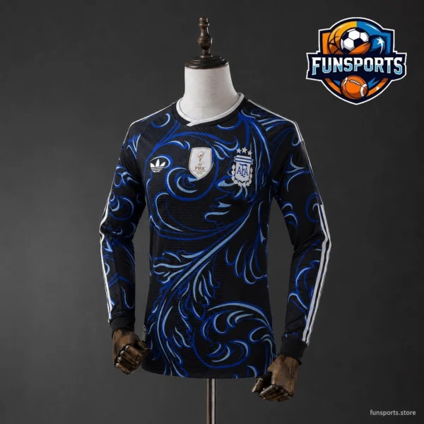 2026 World Cup Argentina Long Sleeve AAA Grade Replica Jersey