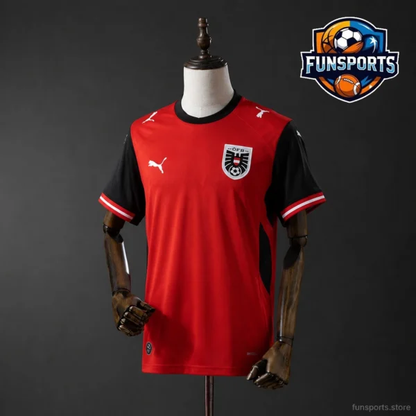 2026 World Cup Austria Home Jersey – Player Version Match Jersey