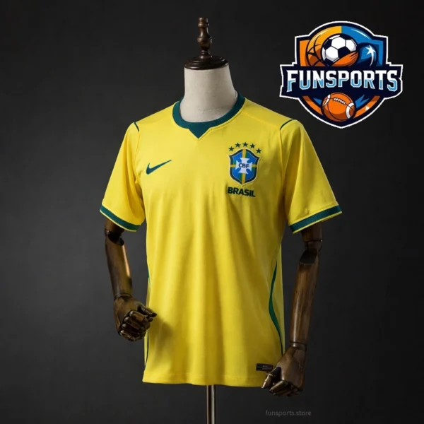 2026 World Cup Brazil Home Authentic Polyester Moisture-Wicking Jersey