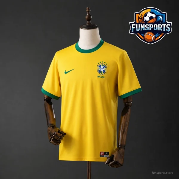 2026 World Cup Brazil Home Retro Jersey – High Quality Replica Football Kit