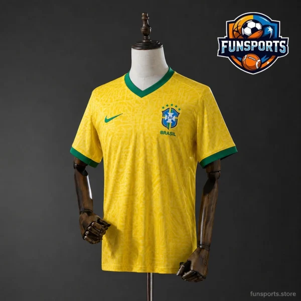 2026 World Cup Brazil Long Sleeve Training Jersey Replica