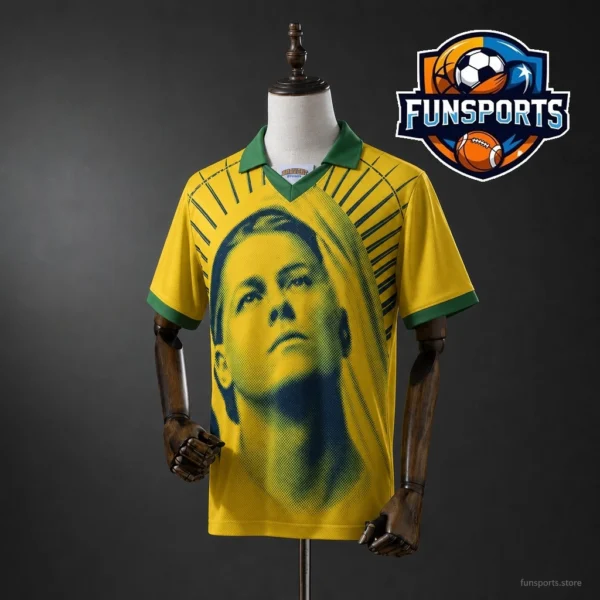 2026 World Cup Brazil Yellow Training Jersey Replica – Fan Edition