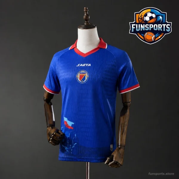 2026 World Cup Haiti Home Jersey Blue – 180gsm Thai Quality Kit