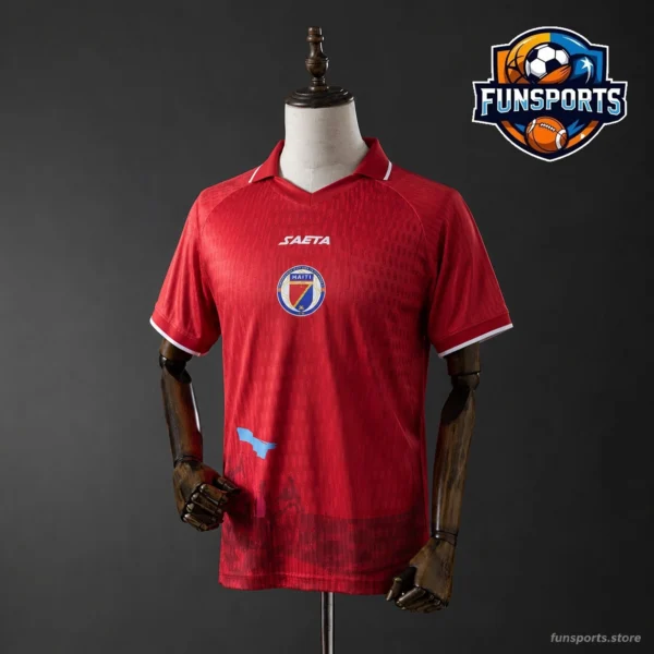 2026 World Cup Haiti Third Red Fan Version Football Shirt