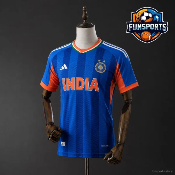 India 2026-27 Home Fan Version Football Shirt Sublimated Soccer Jersey