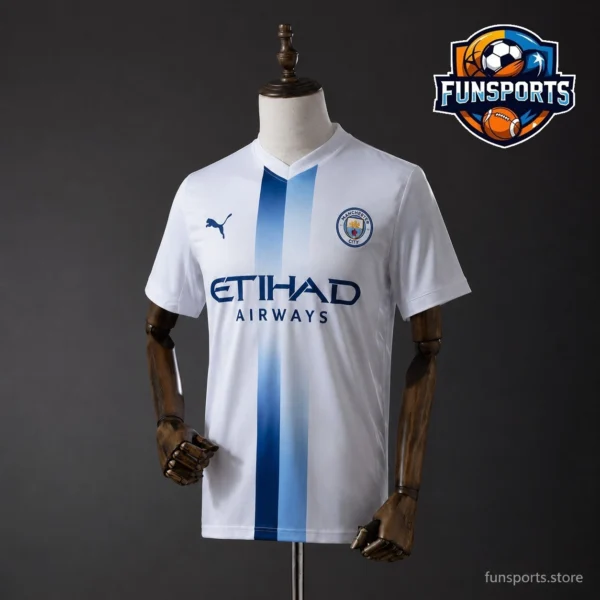 2026-27 Man City Away Player Edition Heat Pressed Jersey Season