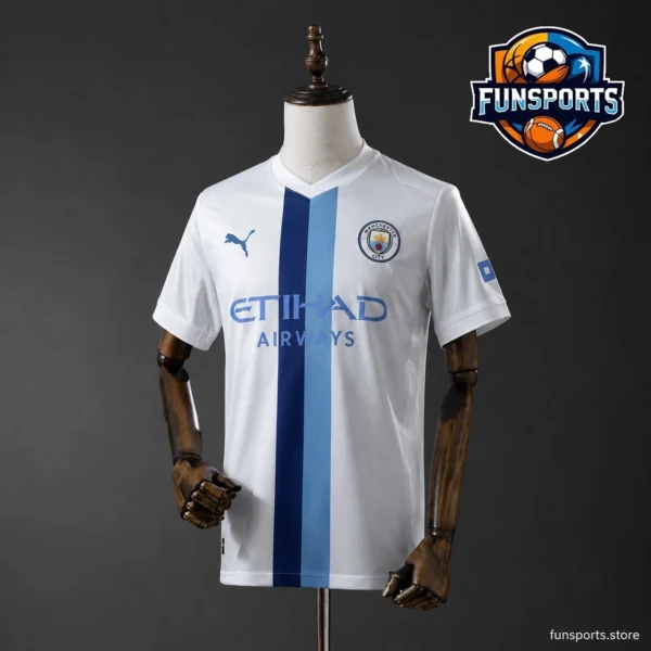2026/27 Manchester City White 5-a-side Football Jersey